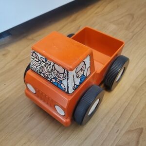 Orange Toy Truck for Kids